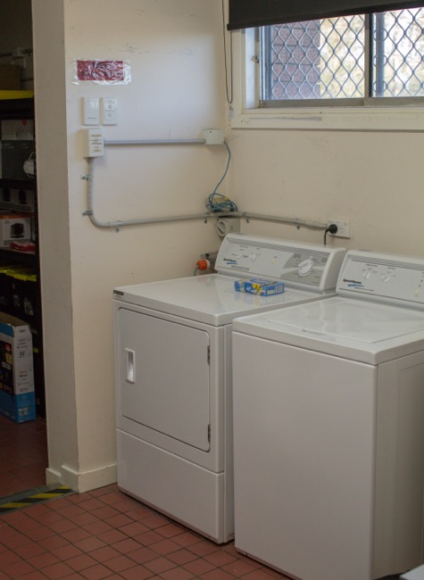 Client facilities available at Muswellbrook including breastfeeding space, TV, tea, coffee, food, showers, laundry facilities, wifi, client phone and laptop.